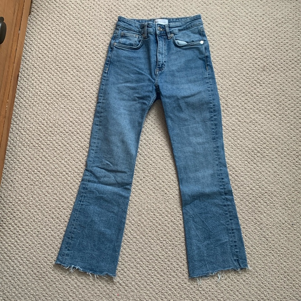 Zara, wide legged jeans